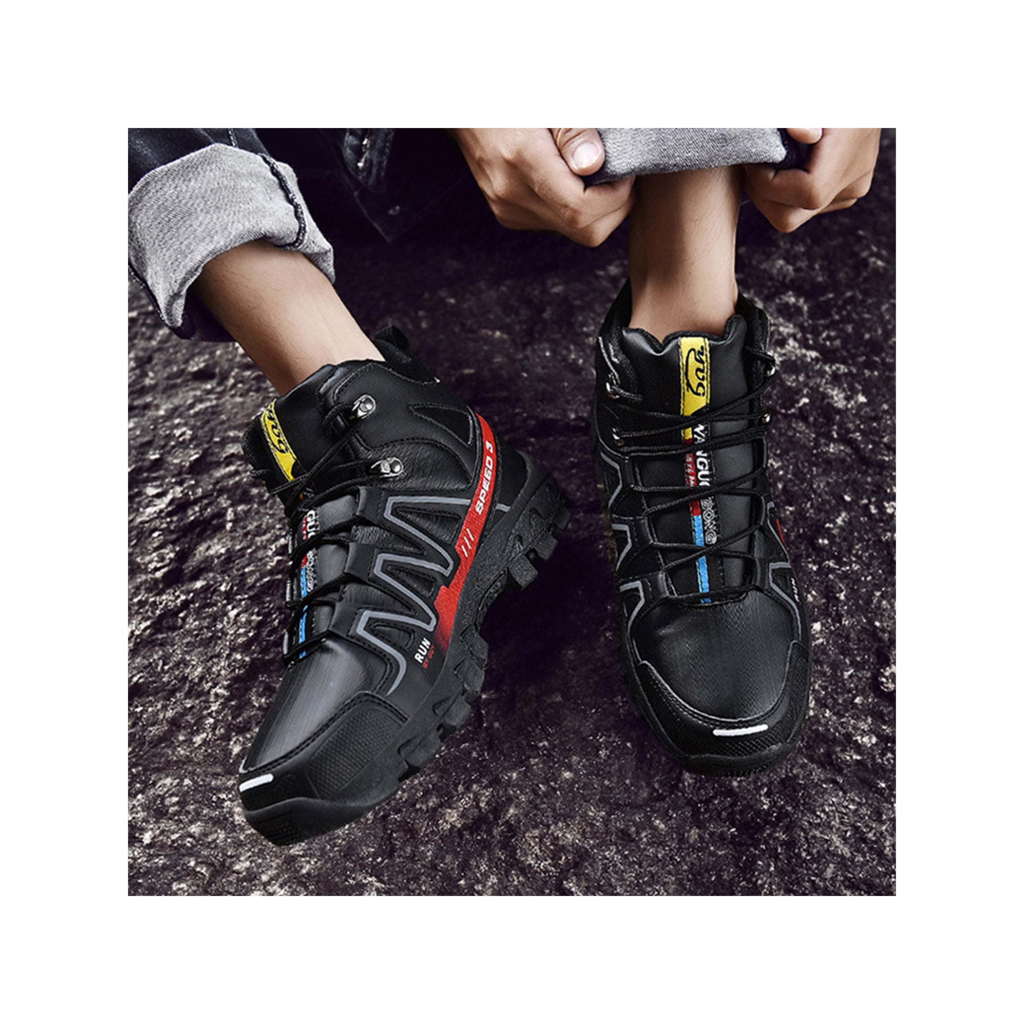 STEEL TOE CAP SAFETY WORK TRAINERS MENS BOOT HIKING SHOES STEEL TOE CAP SAFETY WORK TRAINERS MENS BOOT HIKING SHOES